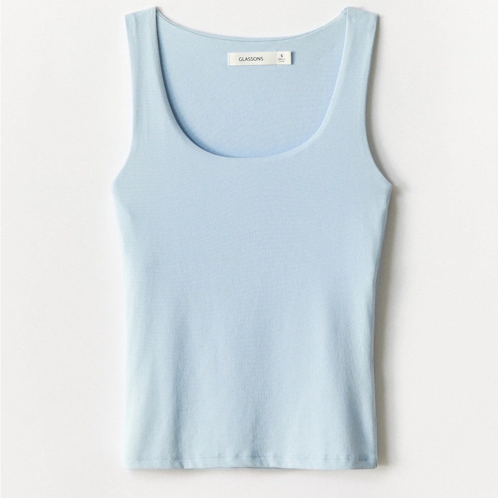 Glassons Sky Blue Women's Tank Top